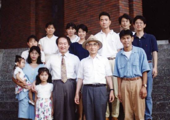 教室の学生たちと 教室の学生たちと