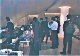 学生たちの学術会議の手伝い 学生たちの学術会議の手伝い