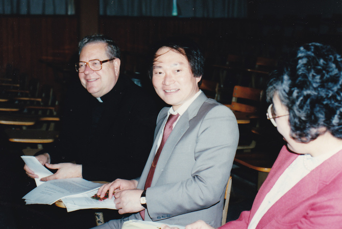 学長と 学長と