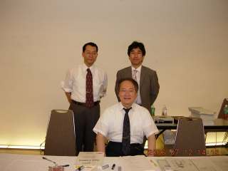 応援に駆けつけてくれた他大学の先生方 応援に駆けつけてくれた他大学の先生方