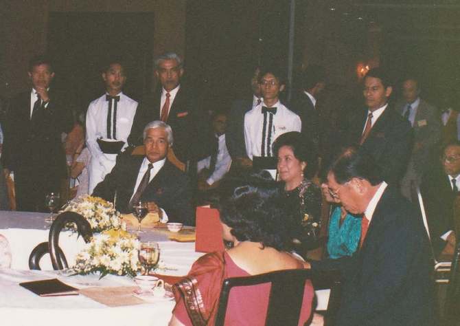 国際会議（マレーシア）国王招宴