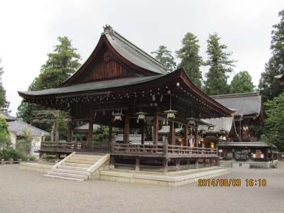 沙沙貴神社（近江八幡・安土）拝殿