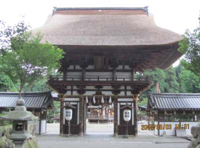 沙沙貴神社（近江八幡・安土）楼門