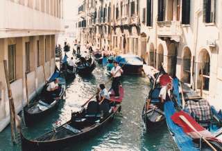 ヴェネチアの水上タクシー