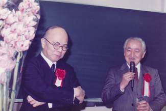 江橋先生と山本先生