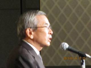 下田智久第３代日本健康栄養食品協会理事長　挨拶