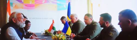 インド・ウクライナ首脳会談