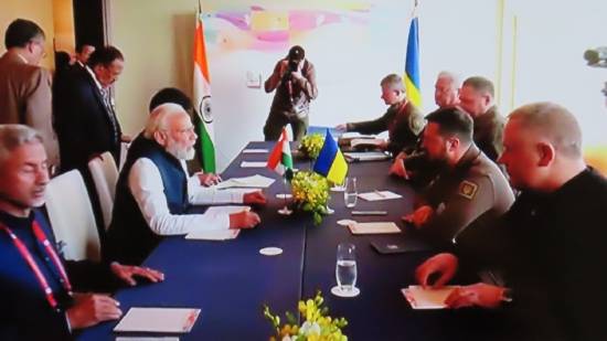 インド・ウクライナ首脳会談