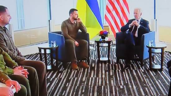 米・ウクライナ首脳会談