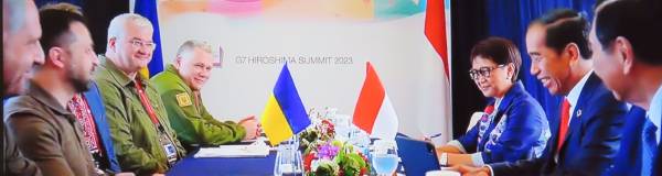 インドネシア。ウクライナ首脳会談