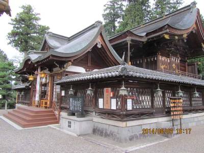 沙沙貴神社(安土) 幣殿・本殿 沙沙貴神社(安土) 幣殿・本殿