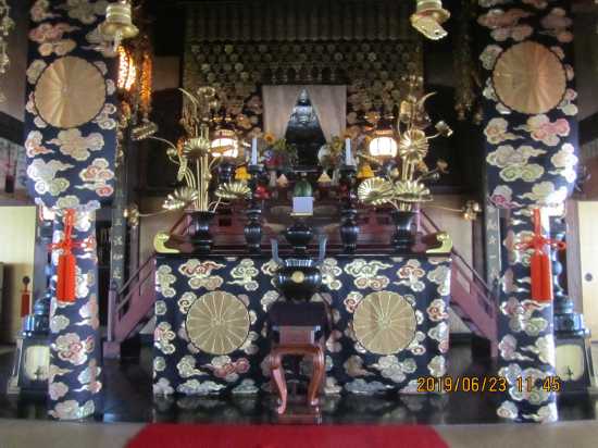 宗仙寺 本堂祭壇 宗仙寺 本堂祭壇