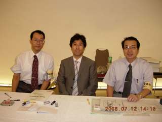 応援に駆けつけてくれた他大学の先生方 応援に駆けつけてくれた他大学の先生方