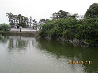 小田原城二の丸隅櫓と学橋